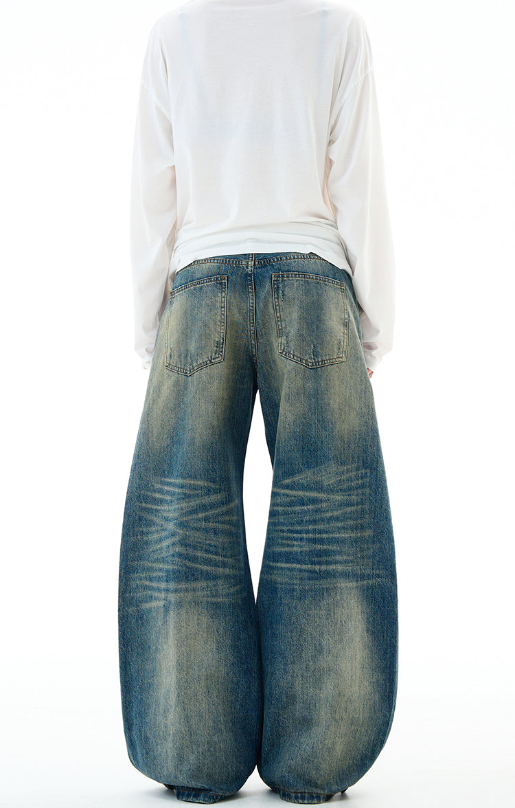 MADWITCH UNISEX CLASSIC RETRO DENIM JEANS #G6868