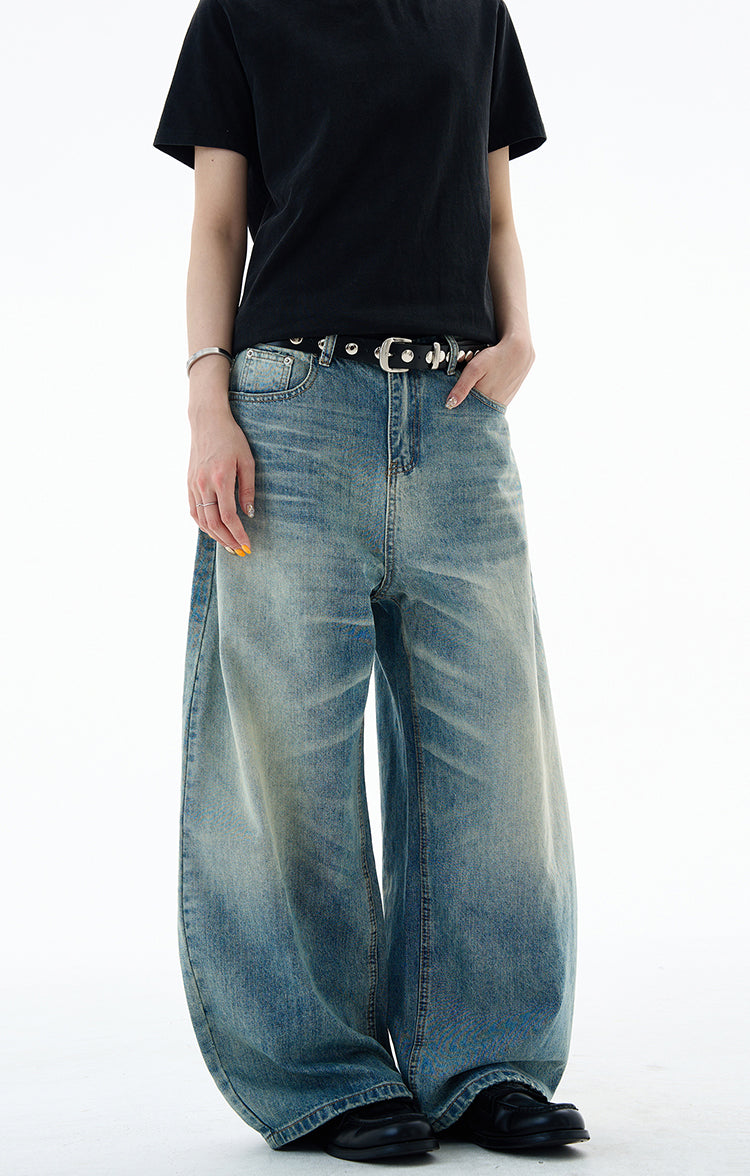 MADWITCH CLASSIC BAGGY FIT JEANS #G6870
