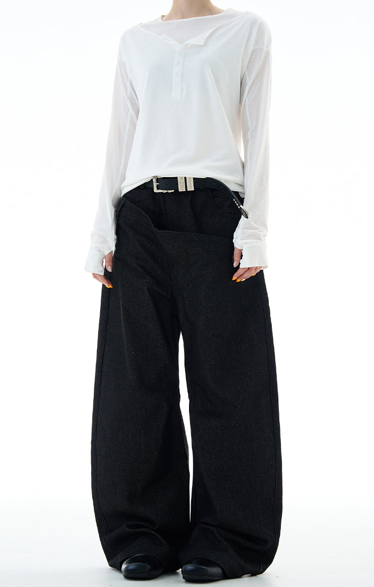 MADWITCH STRAIGHT LEG CASUAL DENIM JEANS #DY990