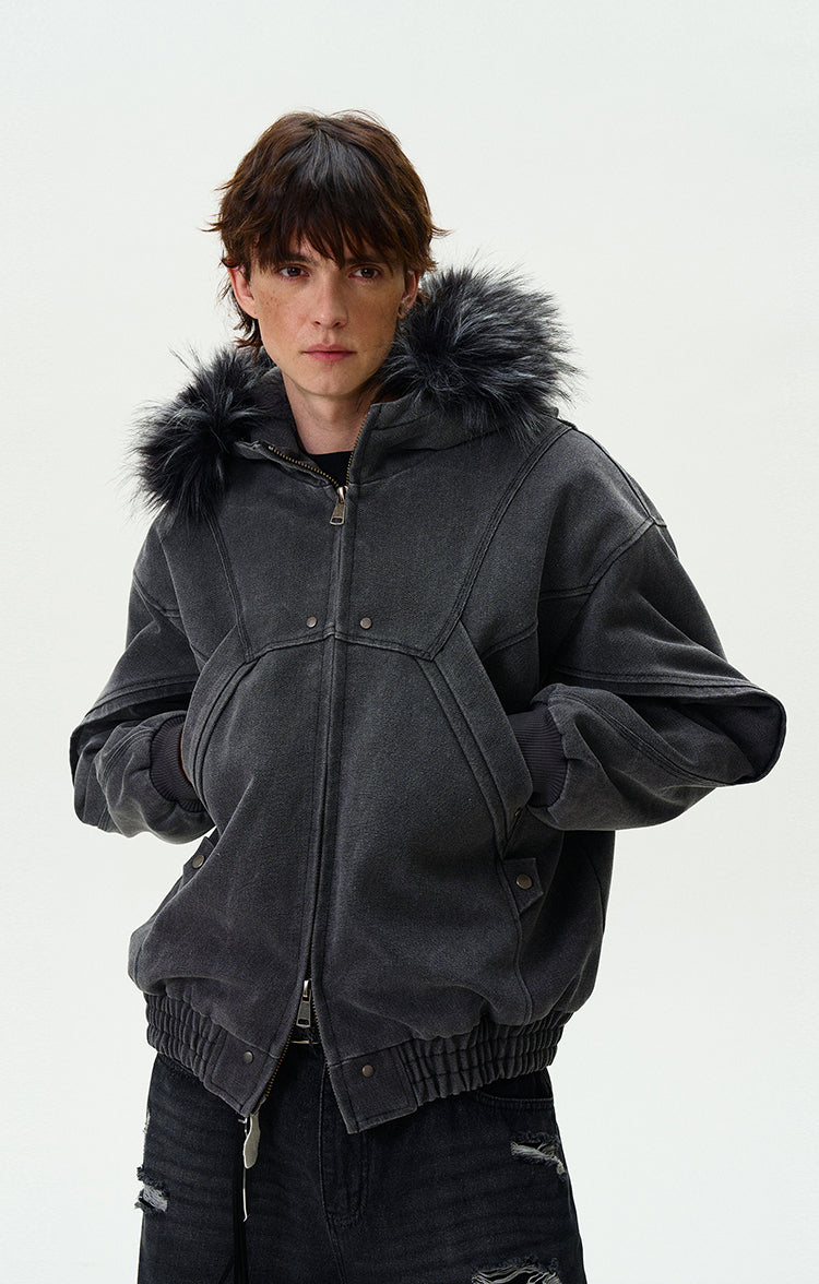 MADWITCH WASHED VINTAGE JACKET #C163Q24