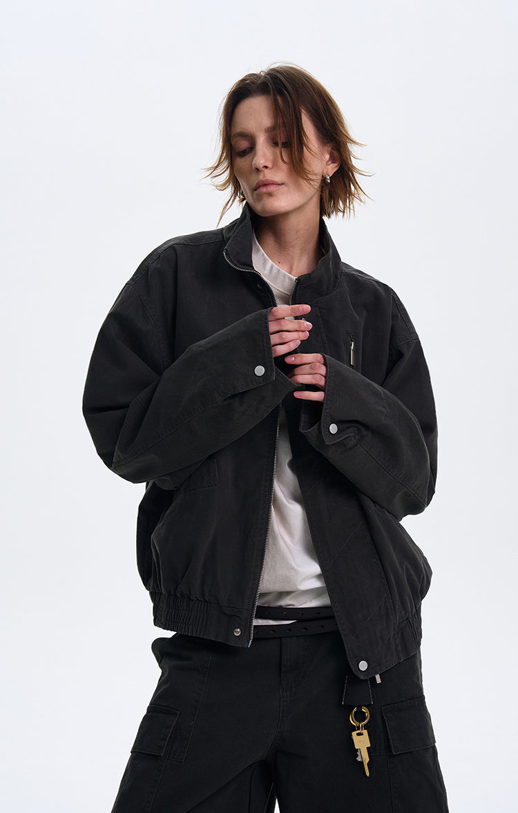 MADWITCH CROPPED BOMBER JACKET #171-1