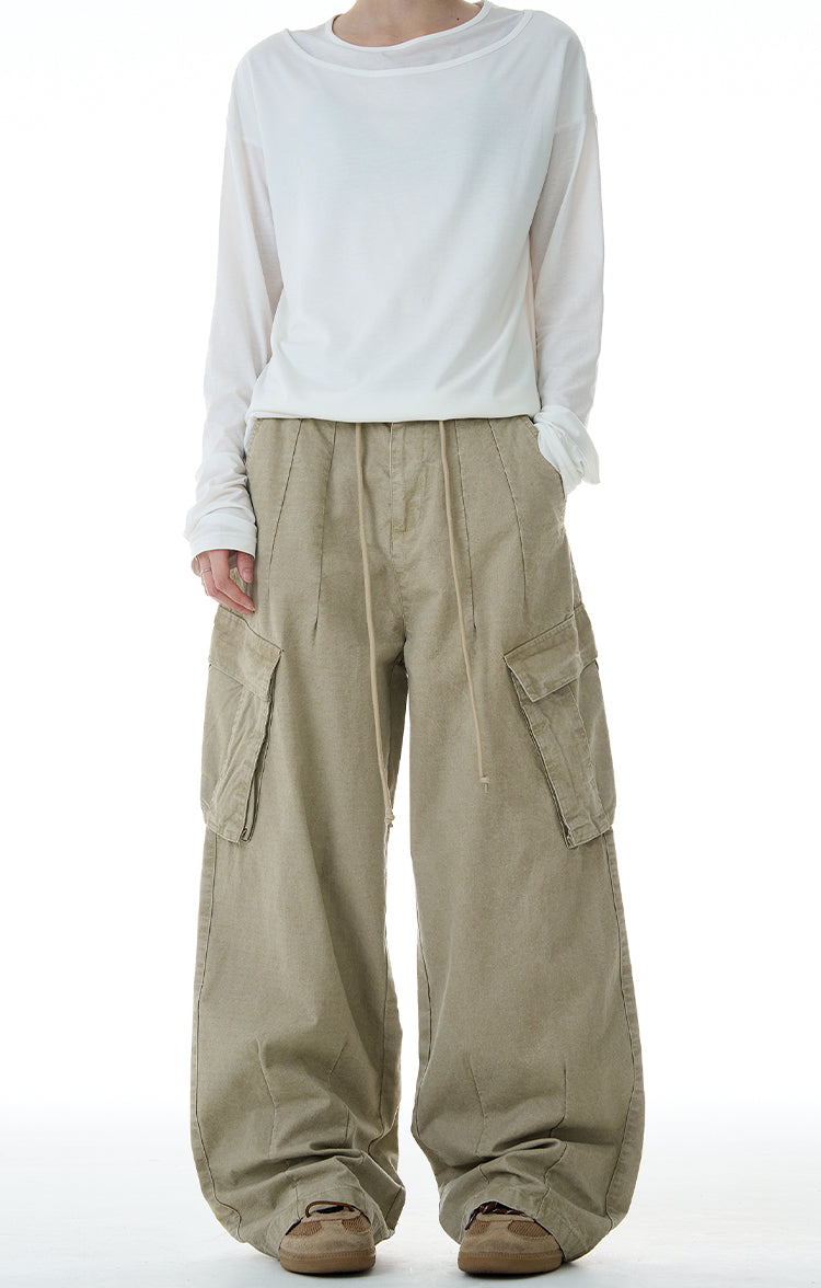 MADWITCH MULTI-POCKET CARGO PANTS #CK6616