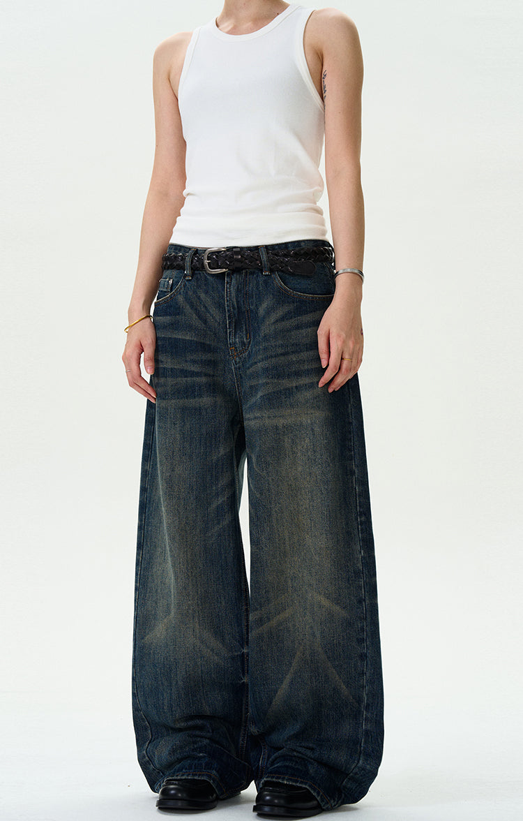 MADWITCH LOOSE VINTAGE JEANS #FX056