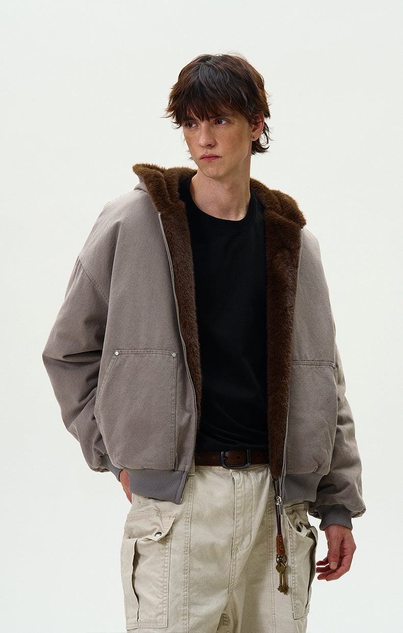 MADWITCH VINTAGE FLEECE LINED JACKET #SD06