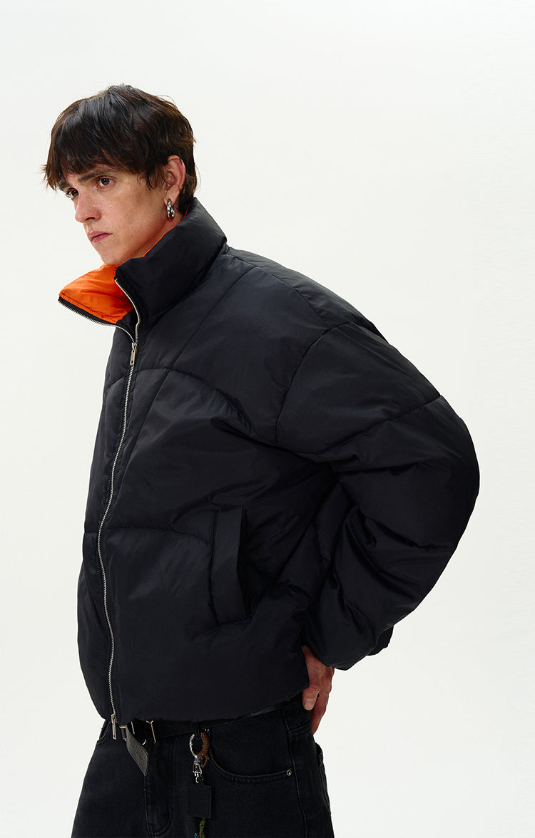 MADWITCH STAND COLLAR WARM PADDED JACKET #MY8895