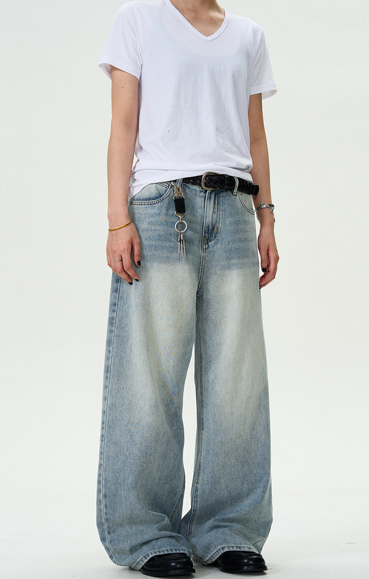 MADWITCH CLASSIC WASHED JEANS #K9358