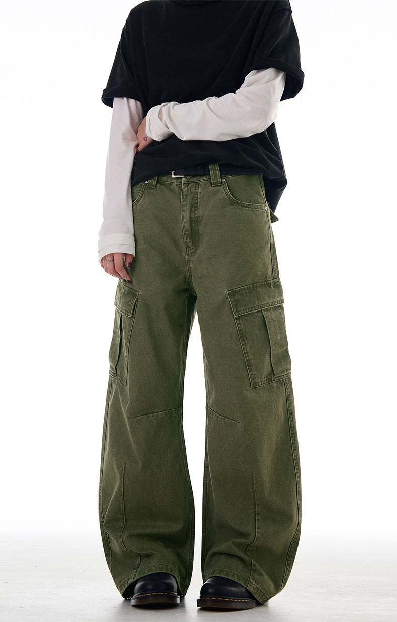 MADWITCH BAGGY VINTAGE CARGO PANTS #A605