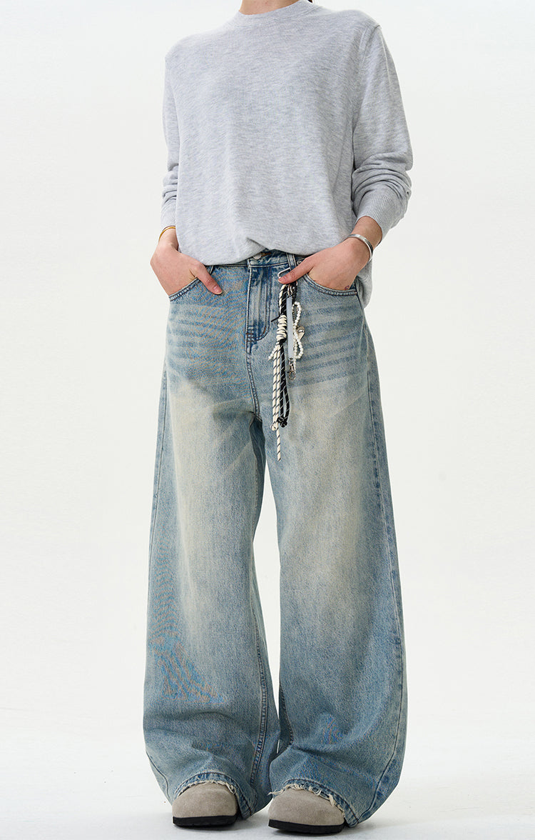 MADWITCH CLASSIC WASHED JEANS #K9352