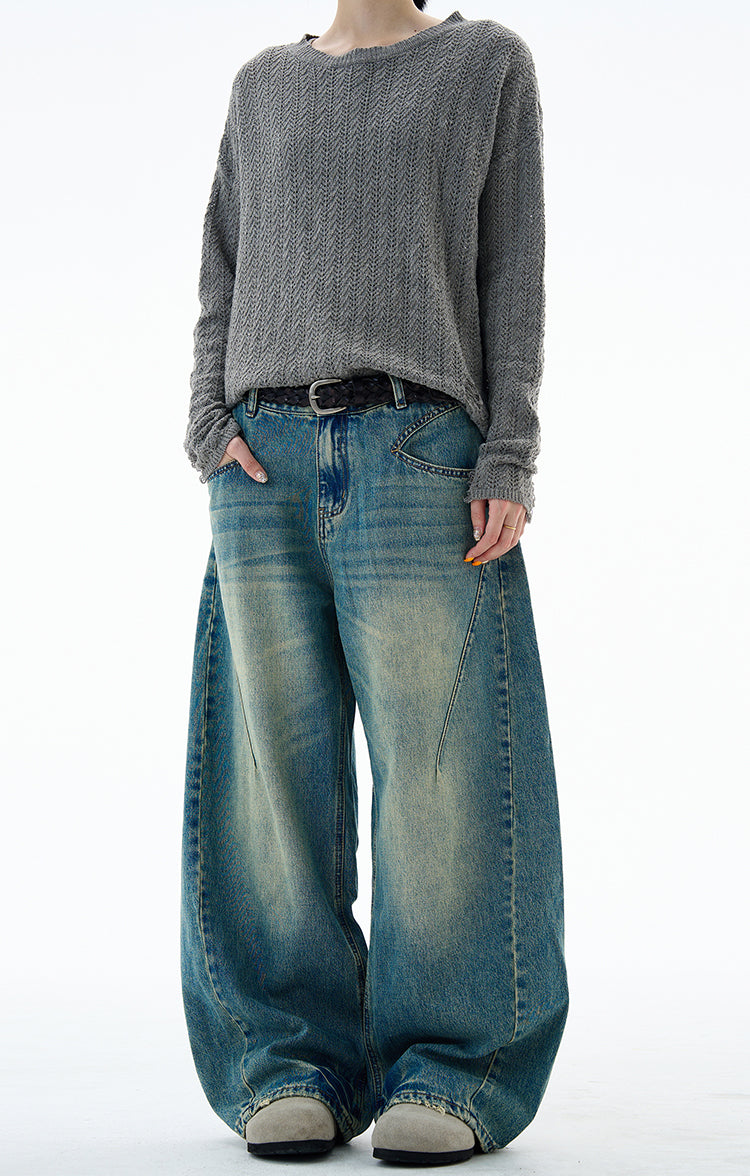 MADWITCH DECONSTRUCTED VINTAGE DENIM #CK9666