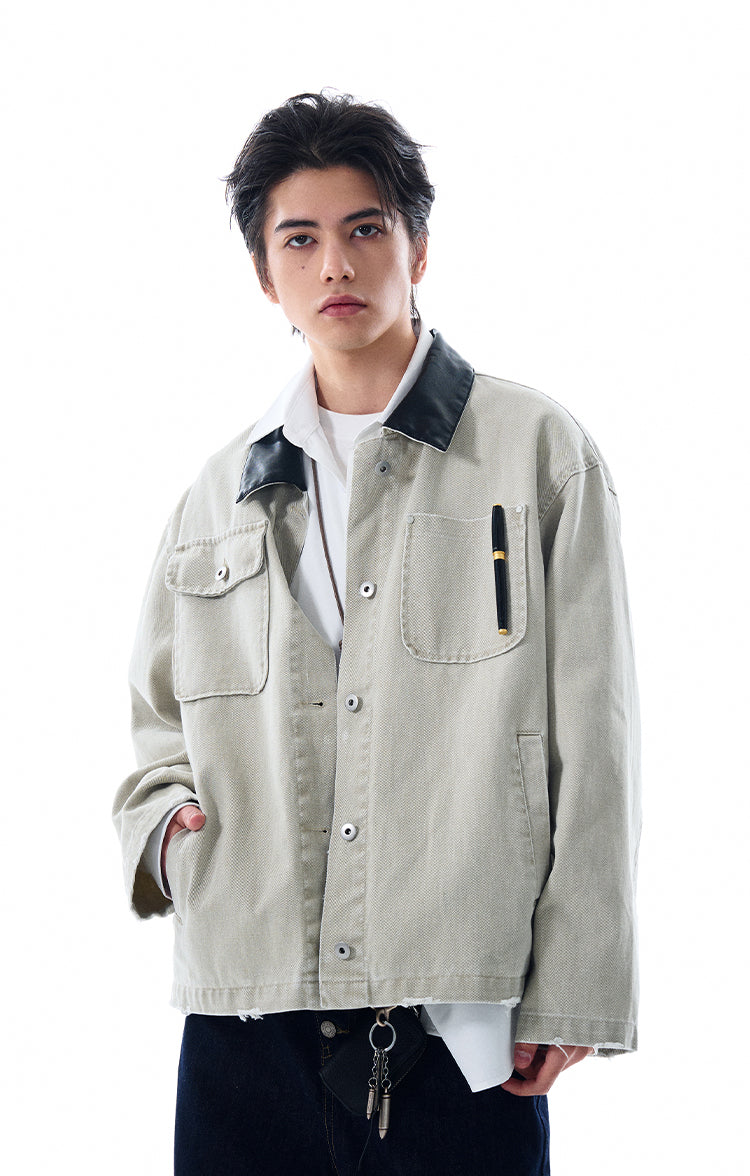 MADWITCH WASHED WORK JACKET #WT45