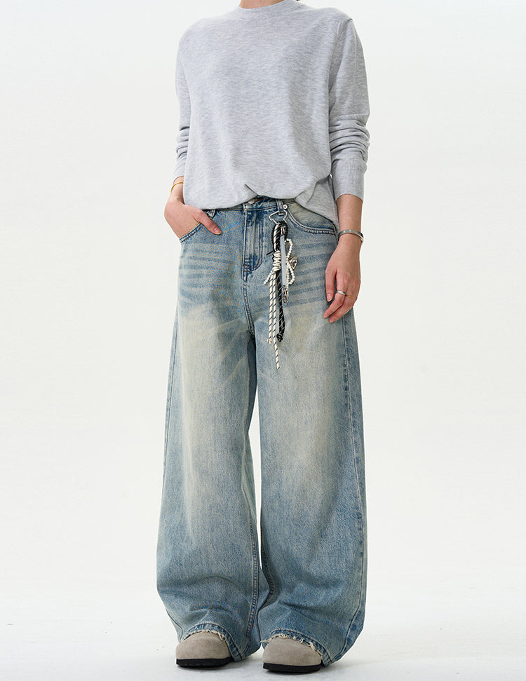 MADWITCH CLASSIC WASHED JEANS #K9352