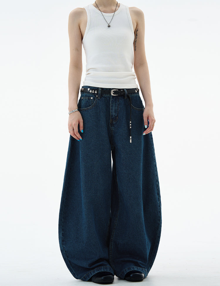 MADWITCH VERSATILE WIDE LEG JEANS #G6875