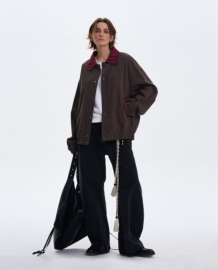 MADWITCH PLAID WORKWEAR JACKET #N1353