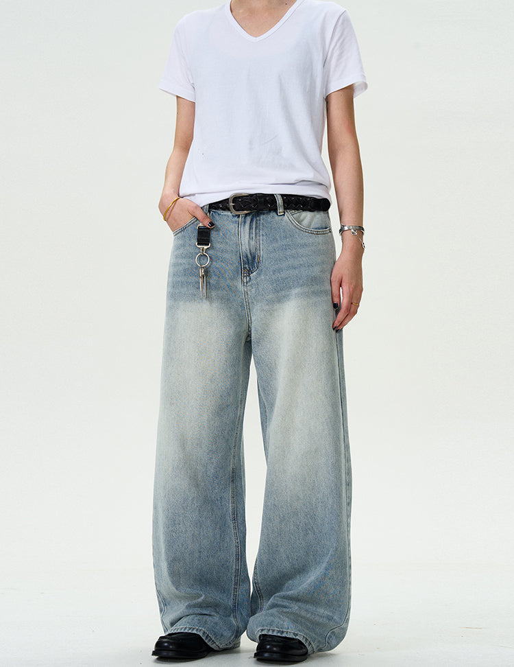 MADWITCH CLASSIC WASHED JEANS #K9358