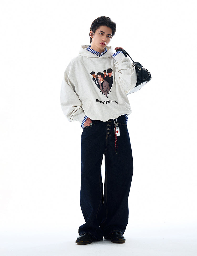 MADWITCH CLASSIC HOODED SWEATSHIRT #MD4155