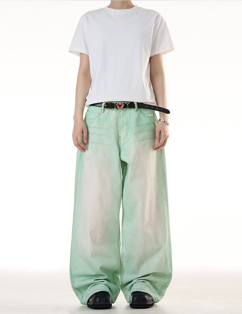 MADWITCH WASHED GRADIENT JEANS #CK9582