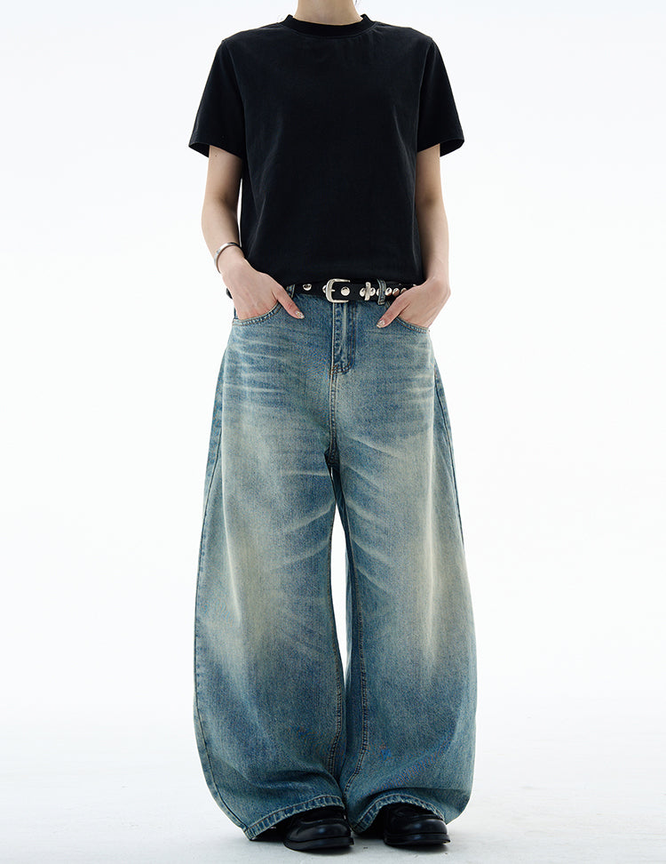 MADWITCH CLASSIC BAGGY FIT JEANS #G6870