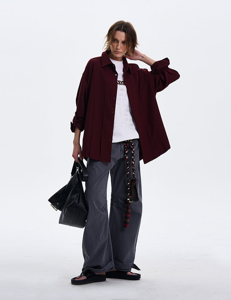 MADWITCH LOOSE-FIT SHIRT JACKET #880196
