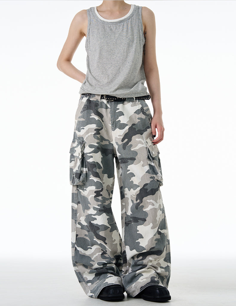MADWITCH CAMO CARGO PANTS #G6677