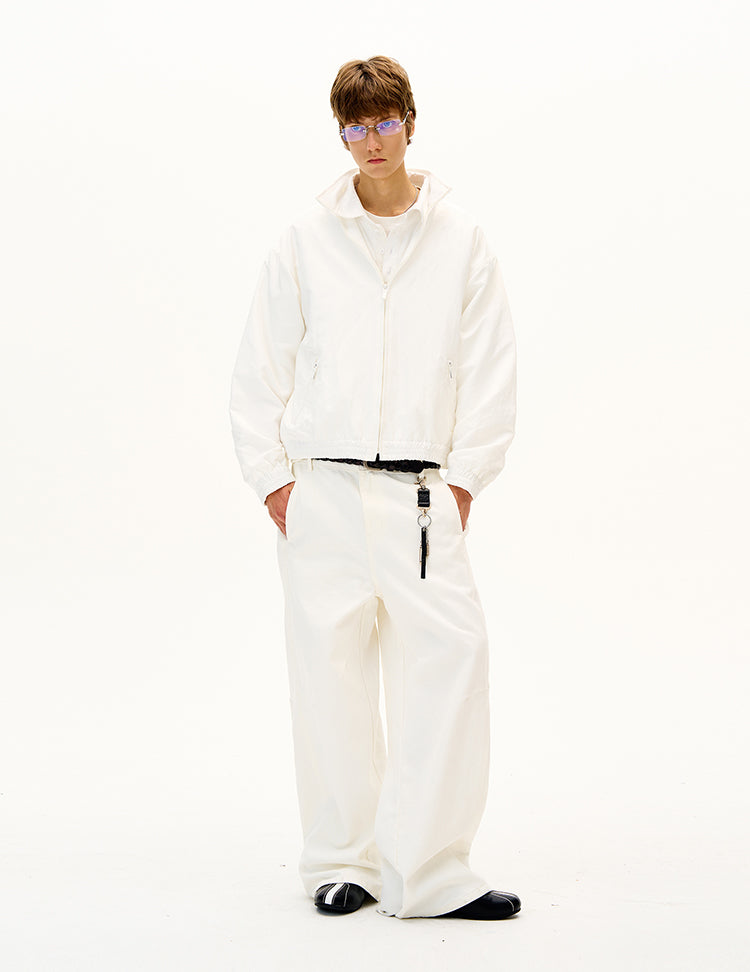 MADWITCH UNISEX ELEVATED STAND COLLAR JACKET #0254