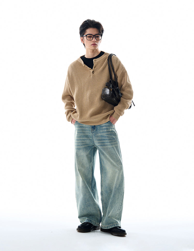 MADWITCH LOOSE KNIT SWEATER #MFY213