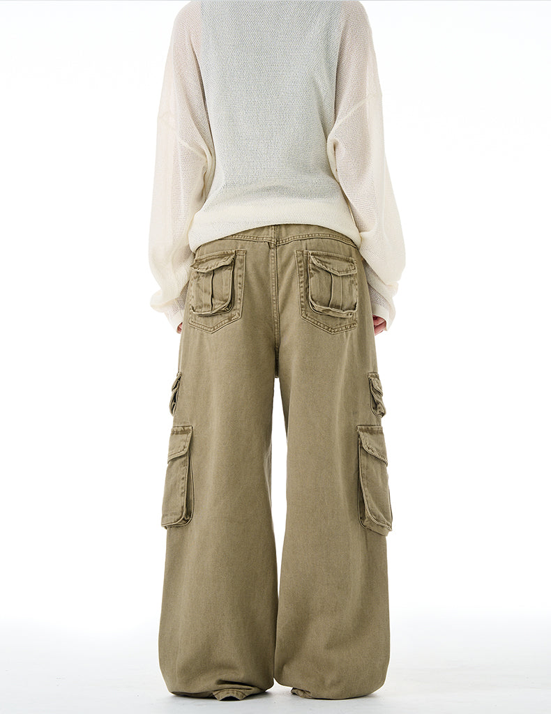 MADWITCH MULTI-POCKET CARGO PANTS #CK3397