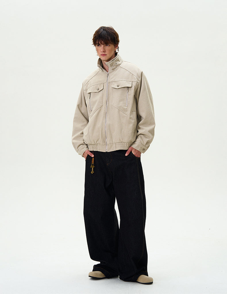 MADWITCH FLEECE-LINED UTILITY JACKET #880062
