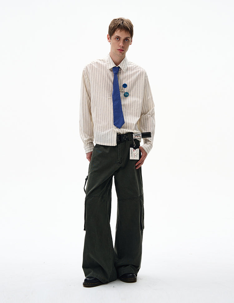 MADWITCH UNISEX COLLEGIATE LONG SHIRT #RC82