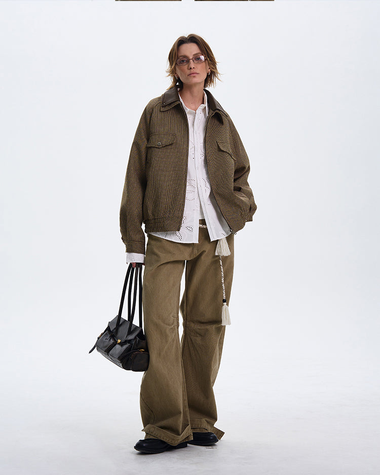 MADWITCH OLD MONEY DOUBLE-COLLAR JACKET #990503