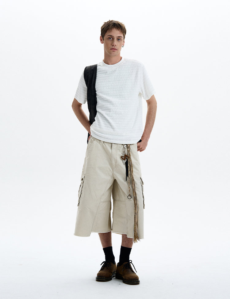 MADWITCH KNIT SHORT SLEEVE TEE #25050