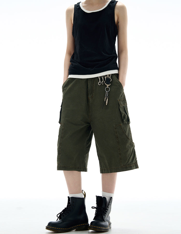 MADWITCH STREET STYLE CASUAL SHORTS #DK113