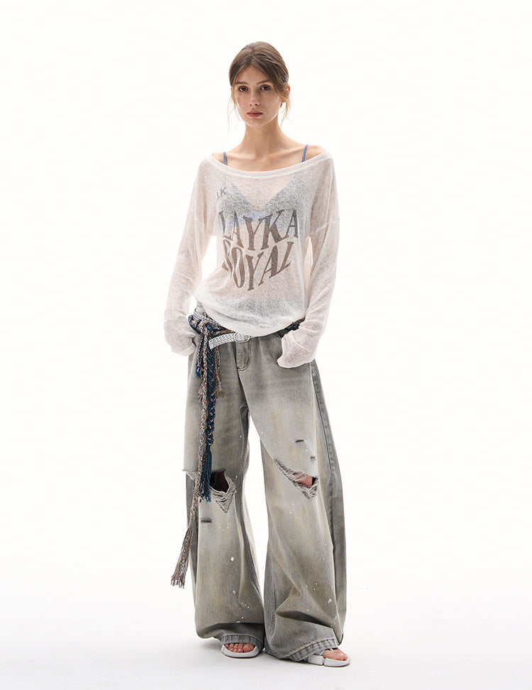 MADWITCH SHEER INSTA-WORTHY TOPS #TX295