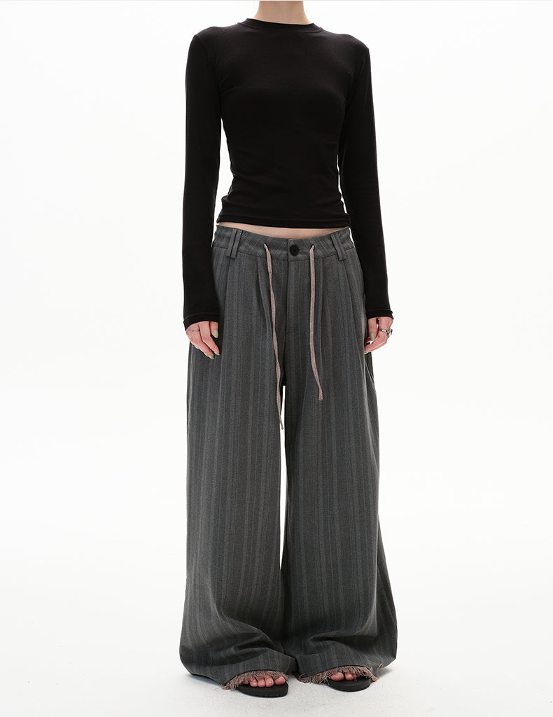 MADWITCH STRIPE DRAW PANTS #C925