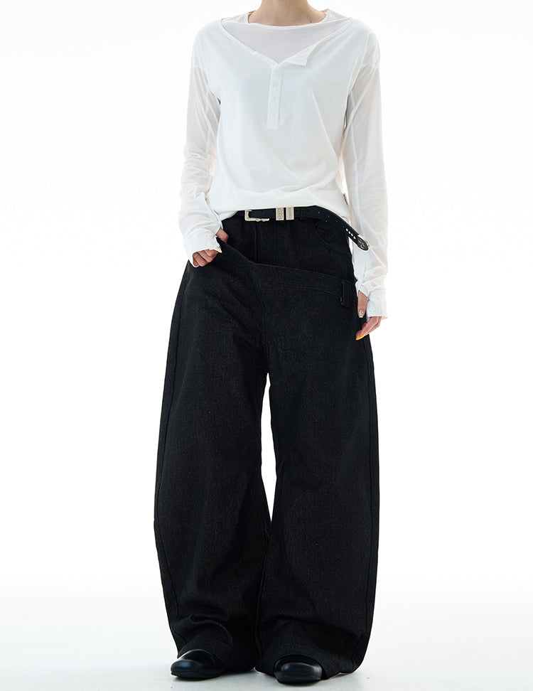 MADWITCH STRAIGHT LEG CASUAL DENIM JEANS #DY990