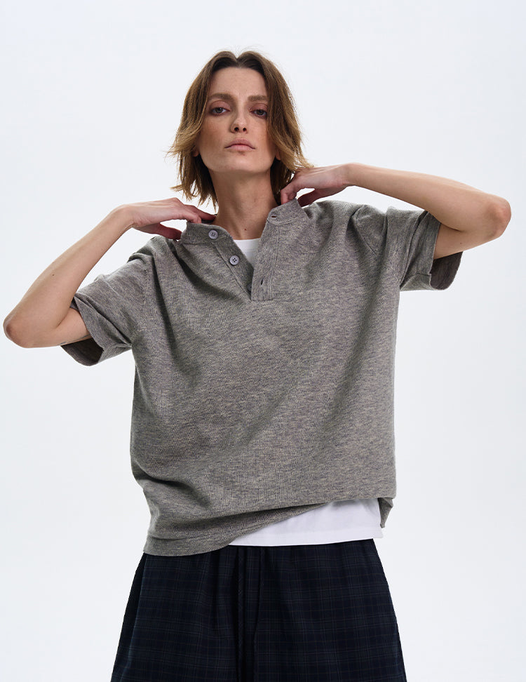 MADWITCH KNITTED SHORT SLEEVE #240271