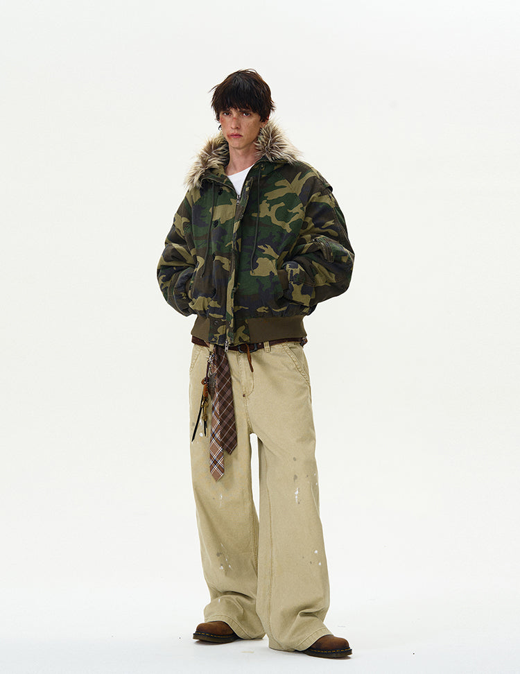 MADWITCH VINTAGE CAMO JACKET #WL4447