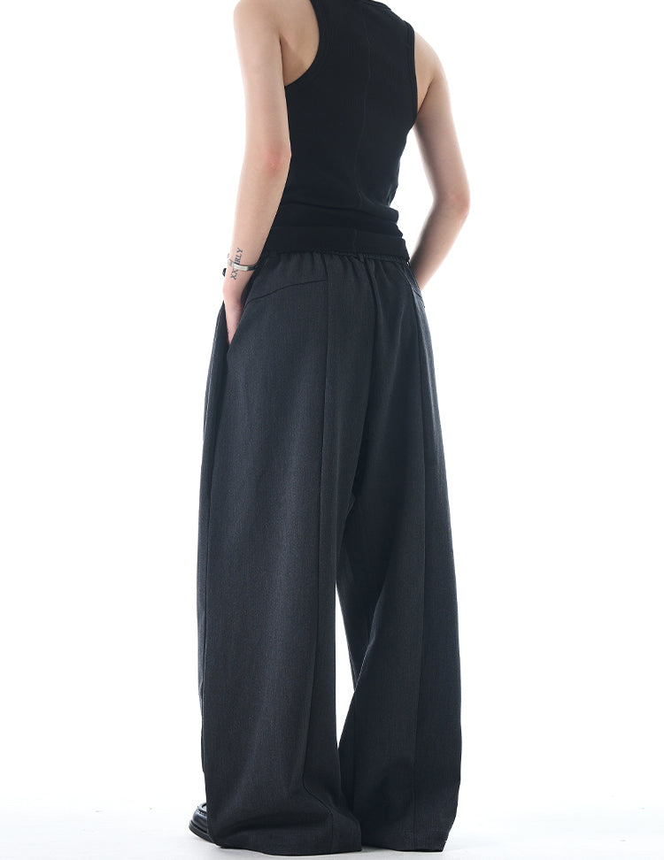 MADWITCH BUTTONED CASUAL TROUSERS #C832