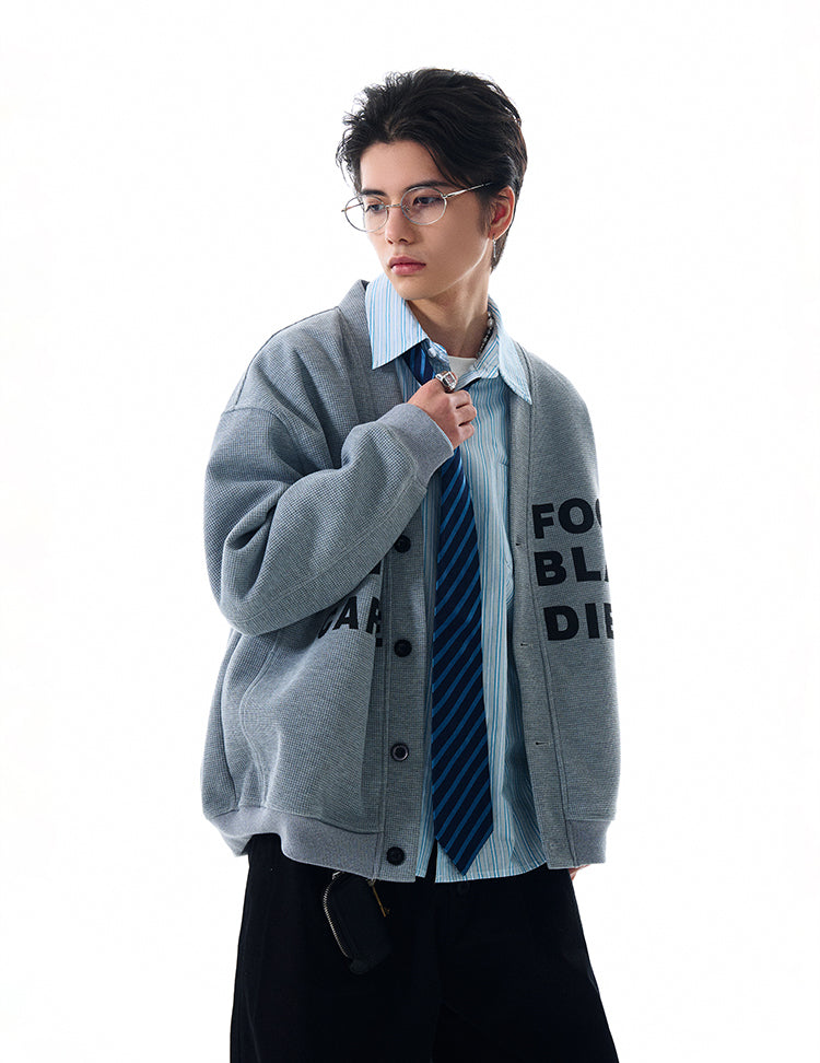 MADWITCH KNITTED CARDIGAN SWEATER OUTERWEAR #L500