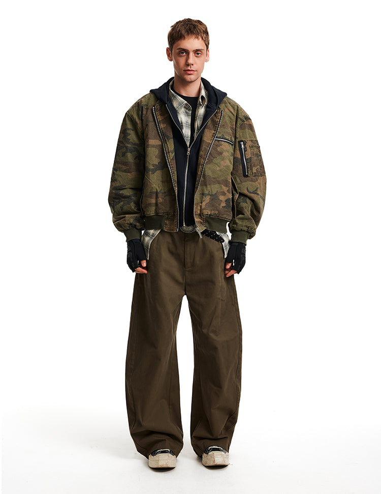 MADWITCH FAUX CAMO JACKET #AW25093
