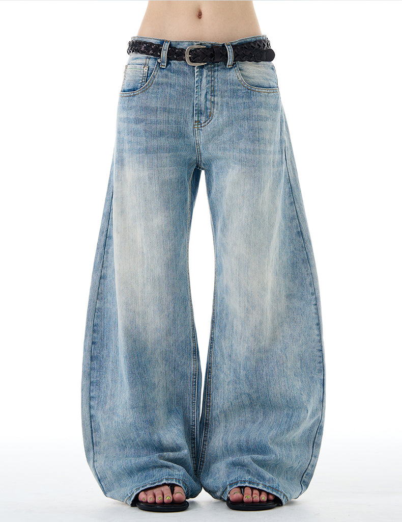 MADWITCH CLASSIC WIDE LEG DENIM #G6669-1
