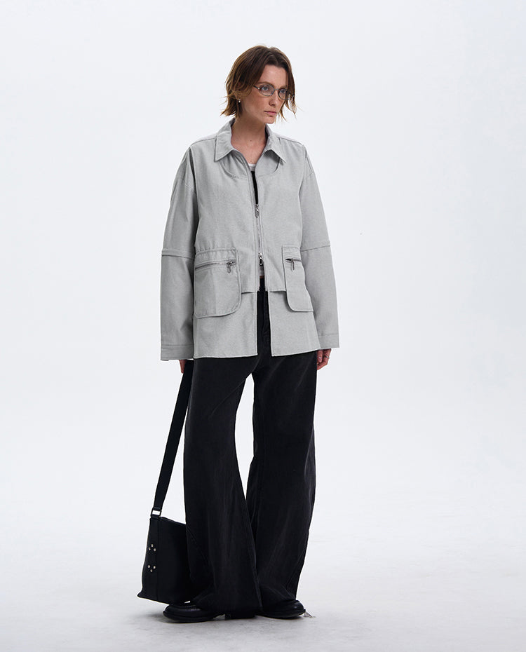 MADWITCH DECONSTRUCTED DESIGN JACKET #W218