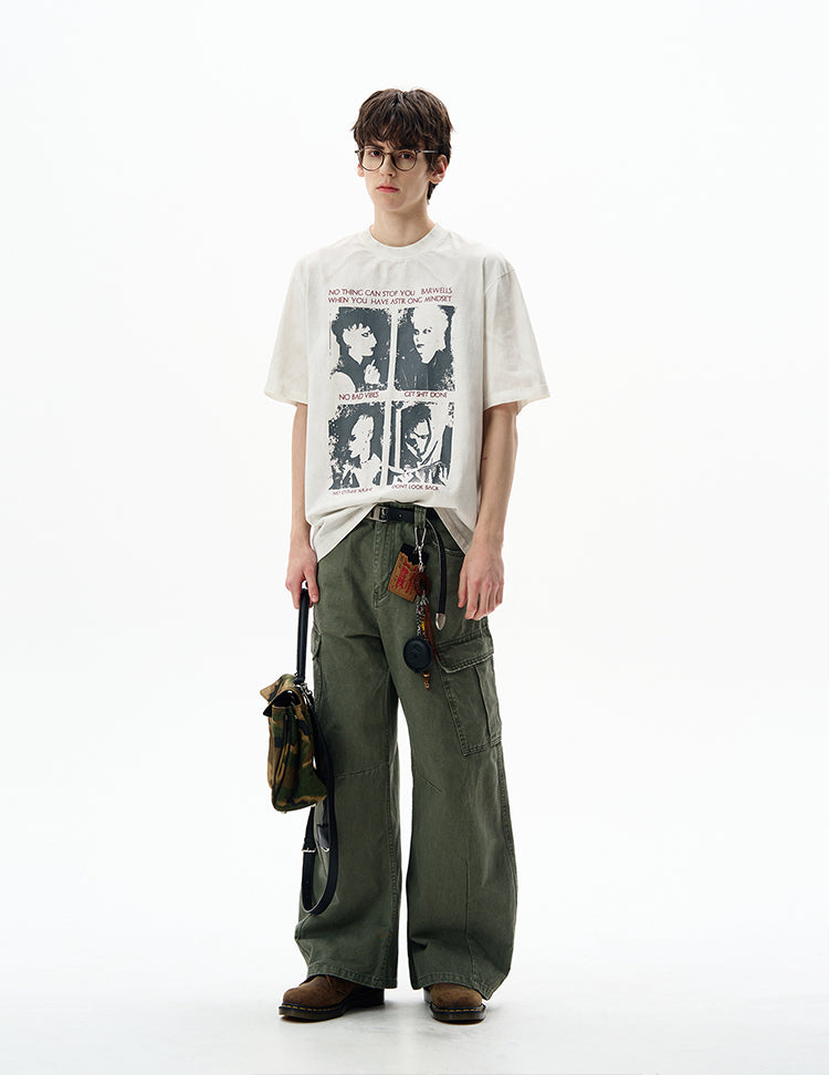 MADWITCH GRAPHIC CASUAL TEE #25703