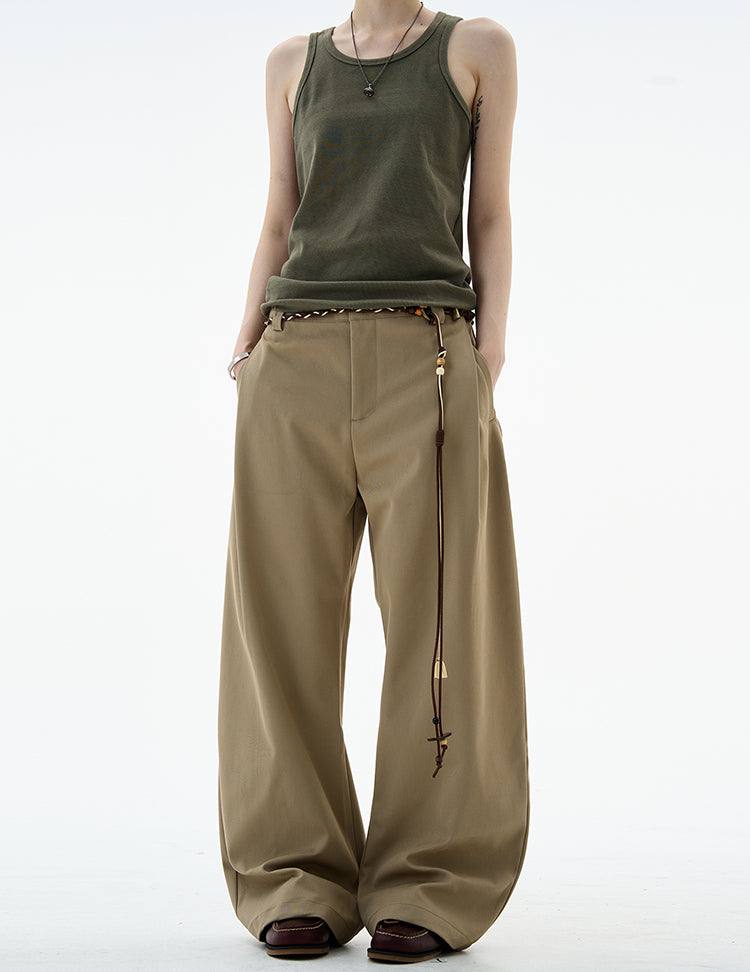 MADWITCH RELAXED WIDE LEG PANTS #CK6862