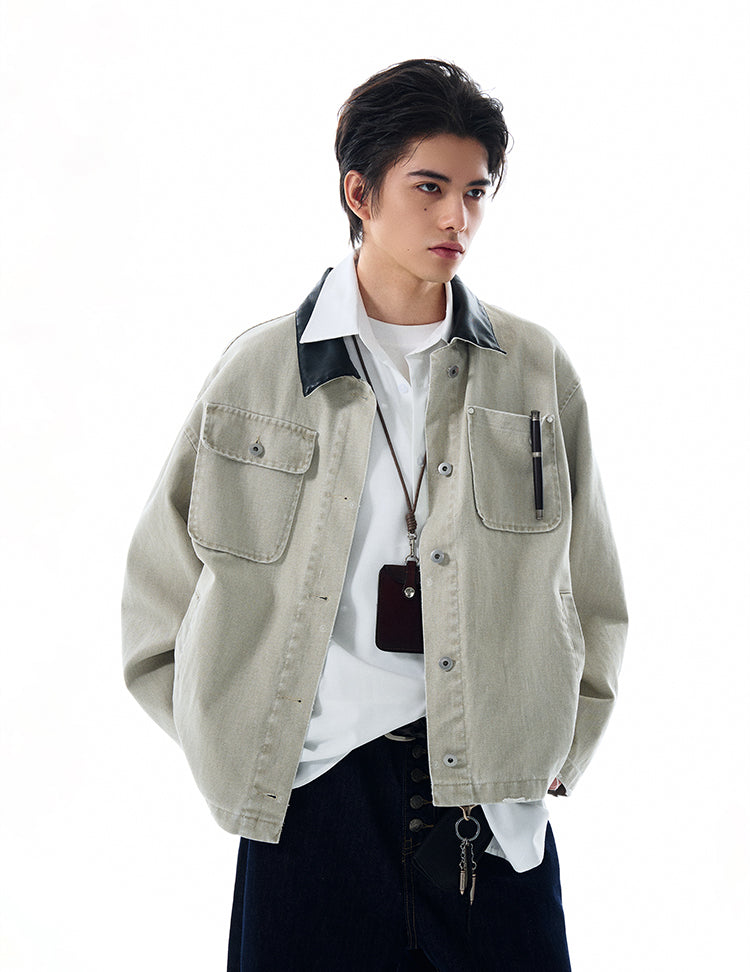 MADWITCH WASHED WORK JACKET #WT45