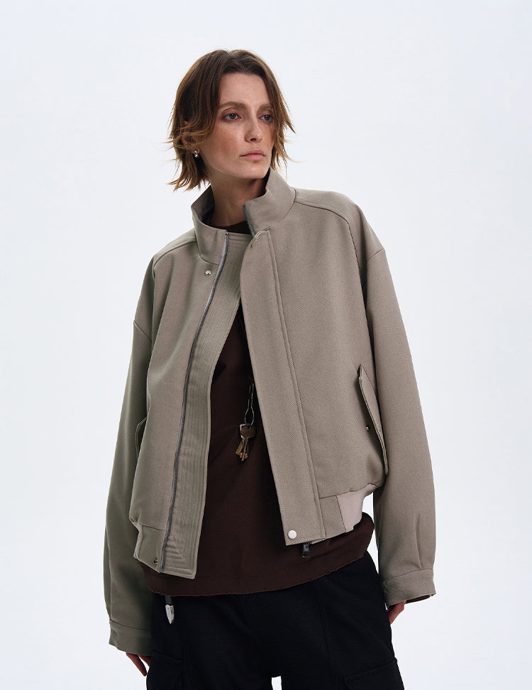 MADWITCH LOOSE STAND COLLAR JACKET #246006