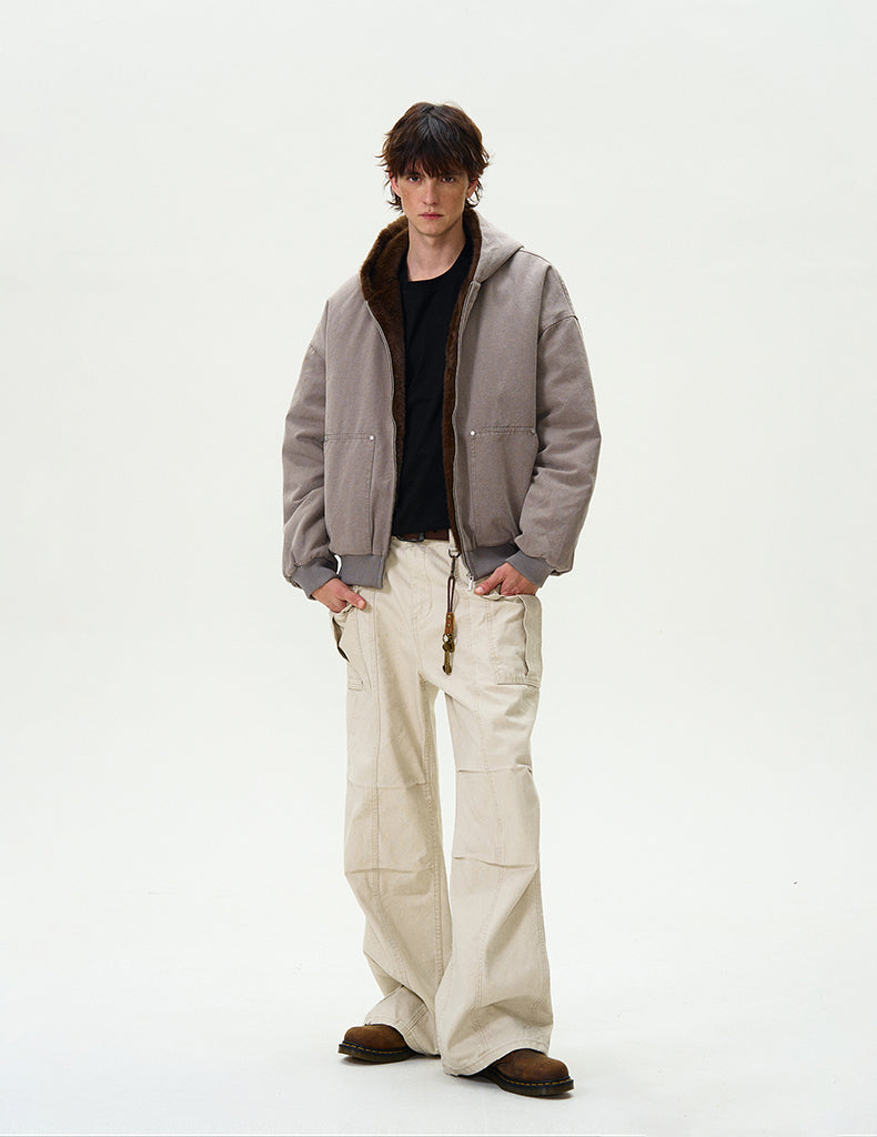 MADWITCH VINTAGE FLEECE LINED JACKET #SD06