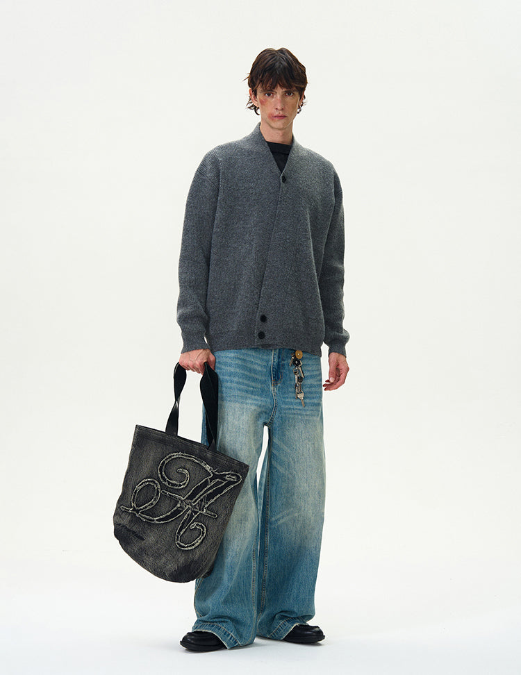 MADWITCH KNITTED CARDIGAN COAT #WL2228