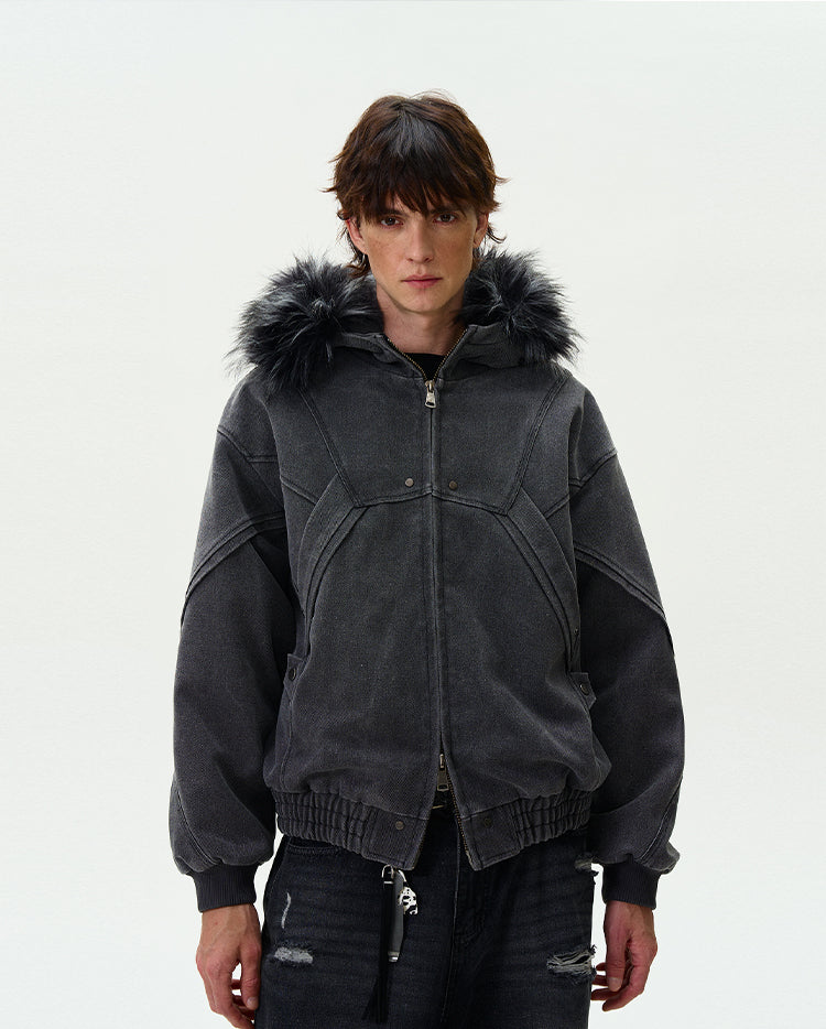 MADWITCH WASHED VINTAGE JACKET #C163Q24