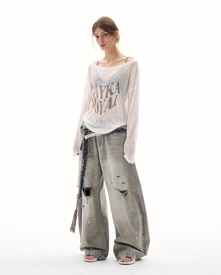 MADWITCH SHEER INSTA-WORTHY TOPS #TX295