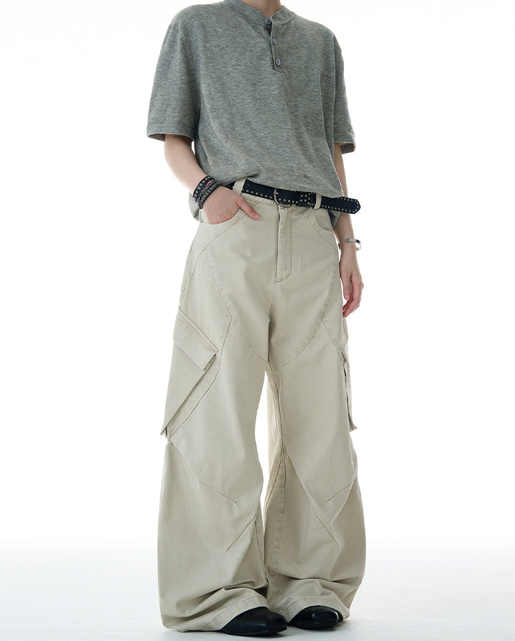 MADWITCH OVERSIZE WORK PANTS #A602